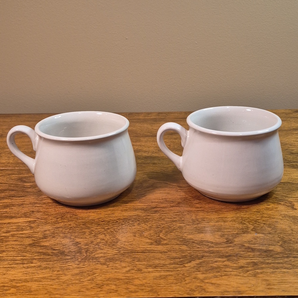 VINTAGE Set of 2 Ceramic Recipe Soup Mugs, Oxtail Soup & Scotch Broth - Picture 4 of 13